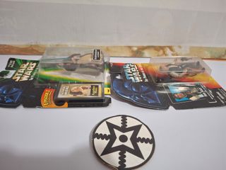 Star Wars Kenner Ben Kenobi Han Solo 1995-1998