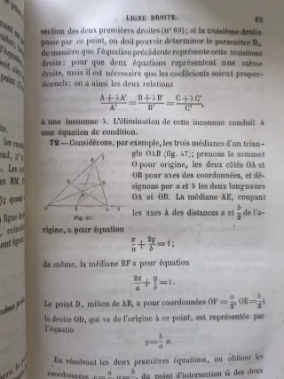Leçons de Geometrie Analytique