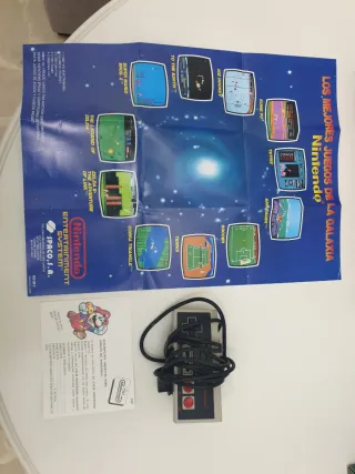 Pack Nes Joystick, Poster y Tarjeta Club Nintendo