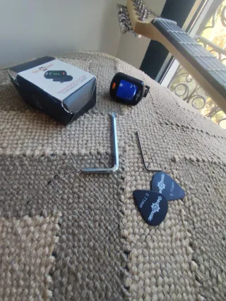 Guitarra eléctrica niños y amplificador Gear4music