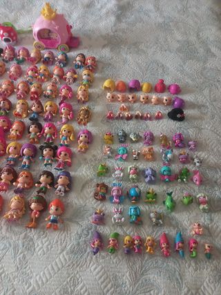 Lote Muñecas Pin y Pon Accesorios