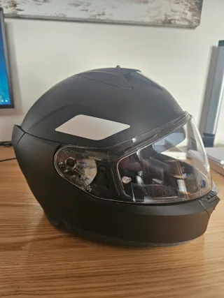 Casco moto SHARK D-Skwal 3 Blank Mat Black