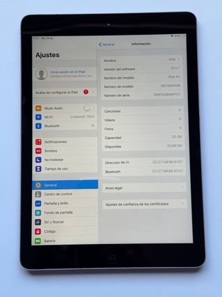 Apple iPad Air wifi 32gb