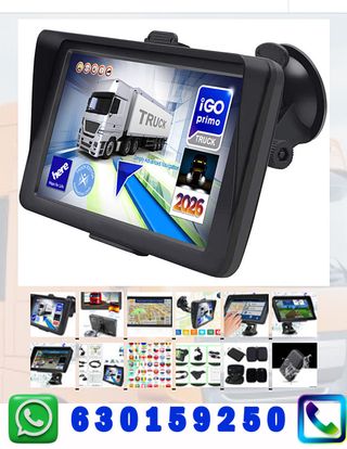 NAVEGADOR GPS 7, IGO PRIMO CAMION EUROPA 2026