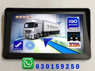NAVEGADOR GPS 7, IGO PRIMO CAMION EUROPA 2026
