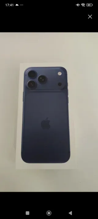 iPhone 17 Pro Max 256GB Azul Marino Precintado