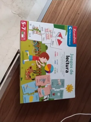 Juego de mesa Clementoni Juegos de Lectura 5-7 año