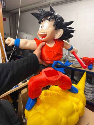 Goku con Nube Kinton