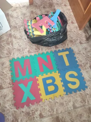 Alfombra Abecedario Gomaespuma Niños Completo
