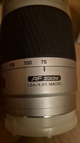 Cámara Minolta 404si Dynax Analógica