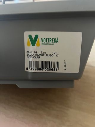 Jaula Hámster con Accesorios Nueva