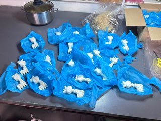 Candele a forma di giraffa