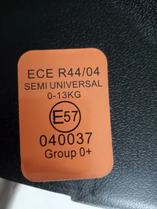 Silla coche bebé Grupo 0+