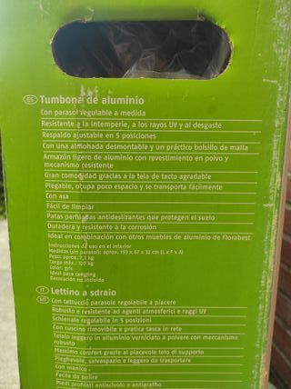 Tumbona Plegable NUEVA