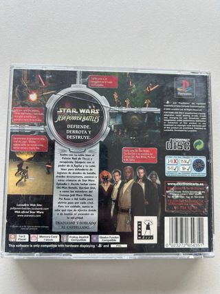 Star Wars Pal Esp Jedi Power Battles playstation