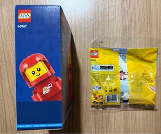 Lego 40767 Astronauta y 30645 Muñeco Nieve Nuevos