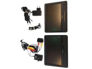 DVD PORTATIL ODYS SEAL   DOBLE PANTALLA  + CABLES + FUNDA