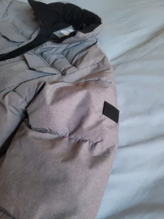 Chaqueta acolchada gris Jack&Jones Talla M