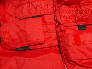 Abrigo Nieve Geographical Norway Rojo talla 12Y