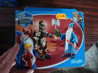 3 cajas sin abrir Disney Heroes Famosa años 90