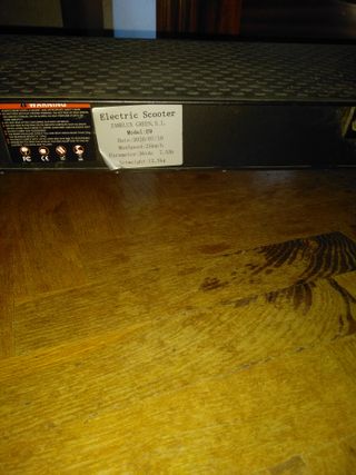 Patinete Eléctrico Zamelux Green E9.