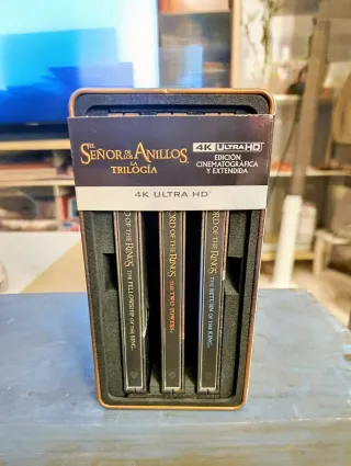 El Señor de los Anillos Trilogía 4K UHD+Blu-ray