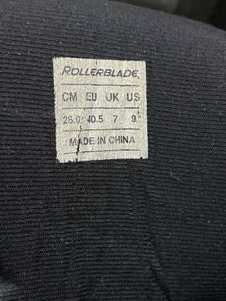Patines en línea Talla 40.5 Rollerblade.