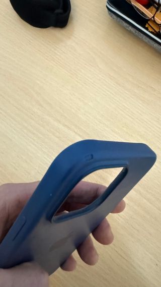 Funda iPhone 16 Pro Max Azul Denim