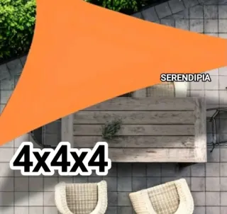 TOLDO VELA TRIANGULAR 4X4X4