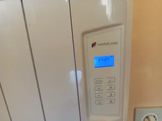 Radiador eléctrico blanco