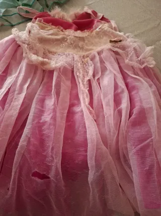 Vestido Princesa Niña. Uno nuevo se regala el rosa