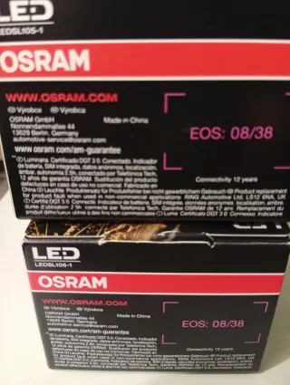 2 Balizas V16 DGT Osram LEDguardian IoT