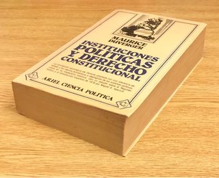 Instituciones políticas y derecho constitucional