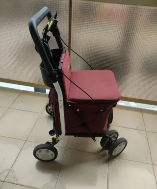 Andador Carlett con Carro de Compras