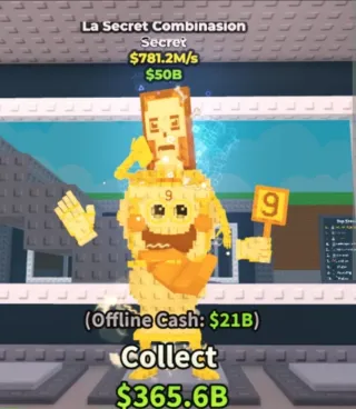 La secret combinasion ROBLOX BRAINROT