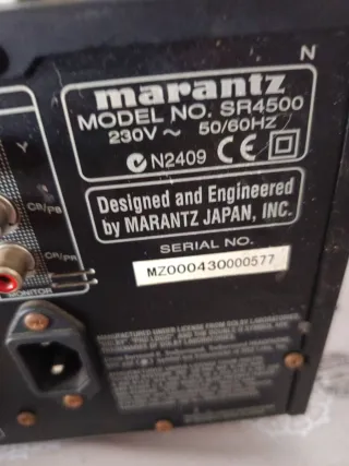 Amplificador Marantz Antiguo