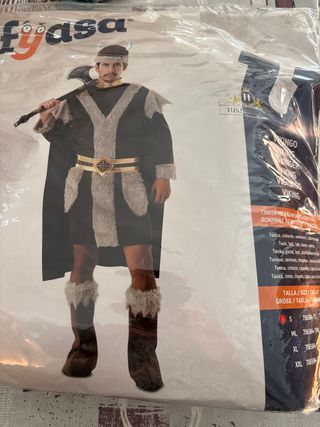 Disfraz Vikingo Talla S Fyasa