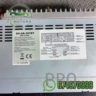 Radio CD Coche JVC Bluetooth USB MP3