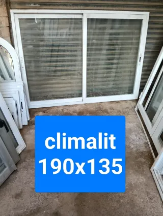 Ventana corredera aluminio 190x135