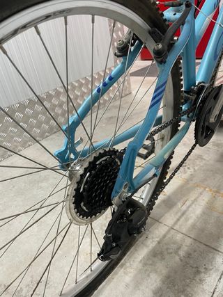 Bicicleta Orbea azul