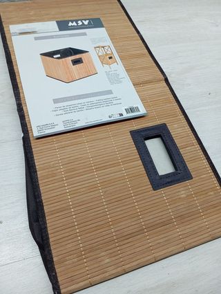 Cajón Plegable Bambu MSV Beige