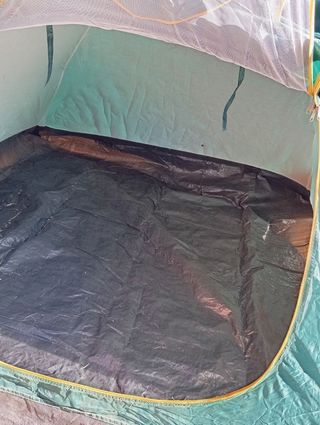 Carpa 4-5 personas Aluminizada Verde impermeable