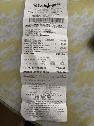 iPhone 15 128 GB Rosa