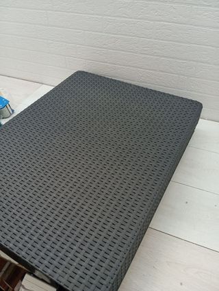 Tumbona Jaipur negra - Plegable silla