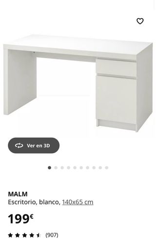 Silla Gaming Drift + Escritorio Malm Ikea