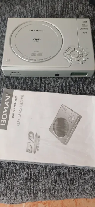 Reproductor DVD Portátil Boman 28201