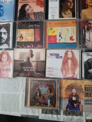 Lote 17 CDs Flamenco y Sevillanas