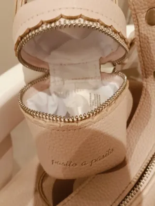 Bolso carro bebe y chupetero Pasito a Pasito