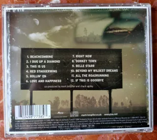 Mark Knopfler & Emmylou Harris - Roadrunning. Cd