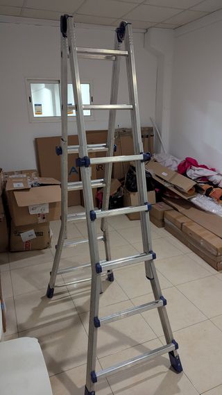 Escalera aluminio plegable FACAL 5 peldaños